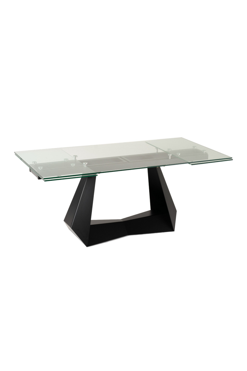 Extendable Glass Dining Table | OROA Modern Maroney | Oroatrade.com