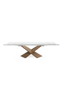 Extendable Glass Dining Table | OROA Modern Scott | Oroatrade.com