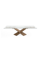 Extendable Glass Dining Table | OROA Modern Scott | Oroatrade.com