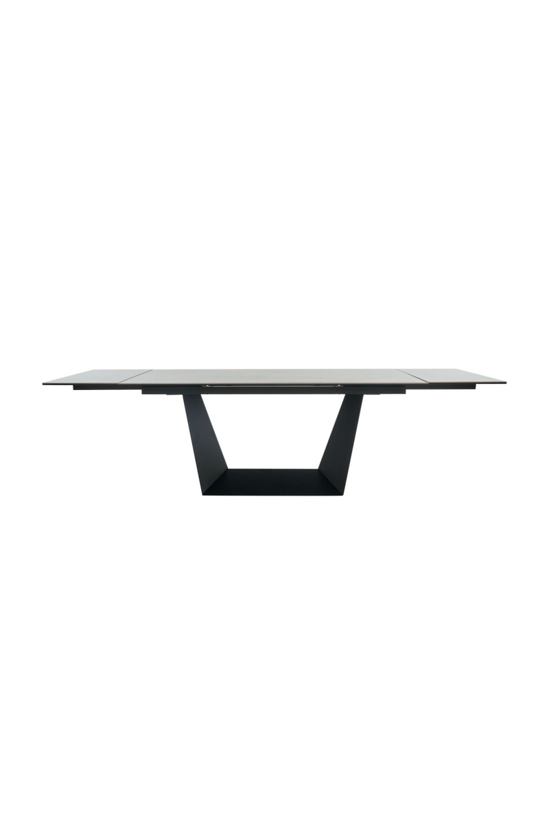 Gray Ceramic Extendable Dining Table | OROA Modern Baldwin | Oroatrade.com