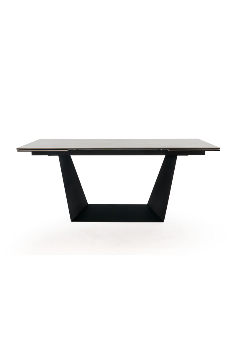 Gray Ceramic Extendable Dining Table | OROA Modern Baldwin | Oroatrade.com