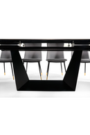 Gray Ceramic Extendable Dining Table | OROA Modern Baldwin | Oroatrade.com