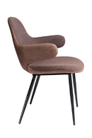 Brown Vegan Leather Accent Chair | OROA Modern Bontura | Oroatrade.com