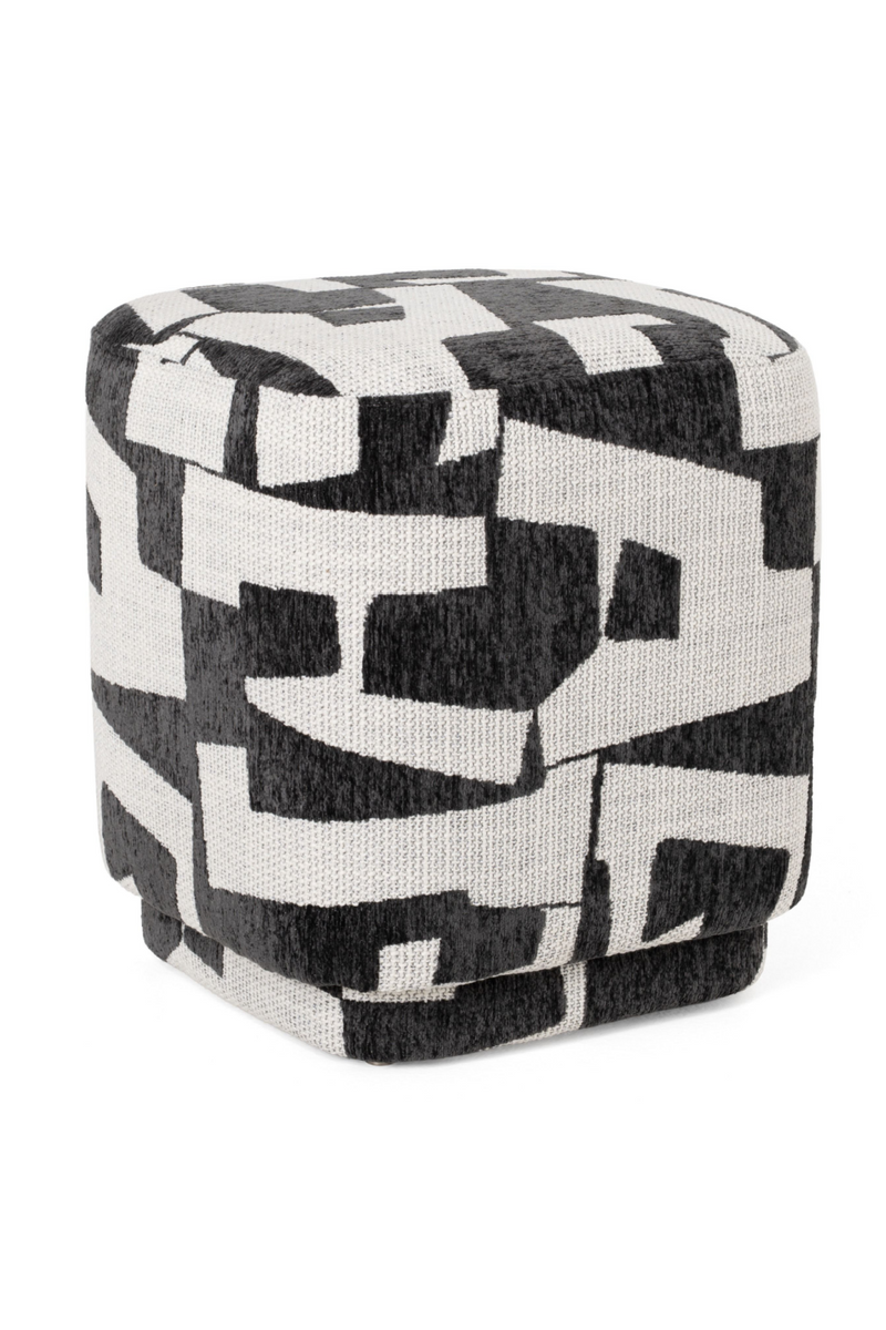 Patterned Fabric Ottoman | OROA Modern Loftis | Oroatrade.com