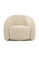 White Boucle Accent Chair | OROA Modern Joshua | Oroatrade.com