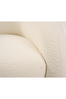 White Boucle Accent Chair | OROA Modern Joshua | Oroatrade.com