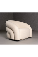 White Boucle Accent Chair | OROA Modern Joshua | Oroatrade.com