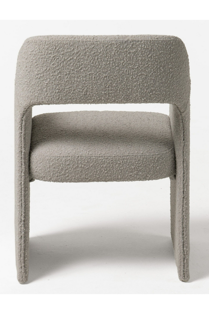 Gray Cut-Out Dining Chair | OROA Modern Bishop | Oroatrade.com