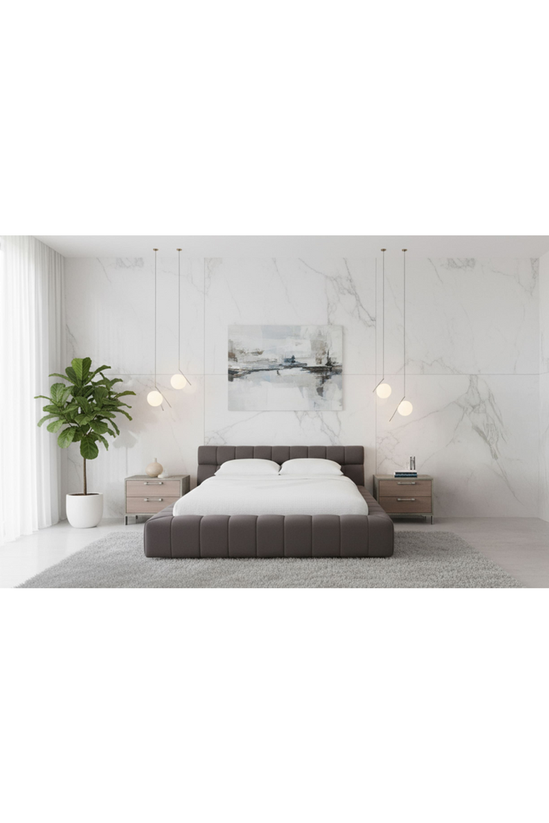 Tufted Queen Bed | OROA Modern Tyree | Oroatrade.com