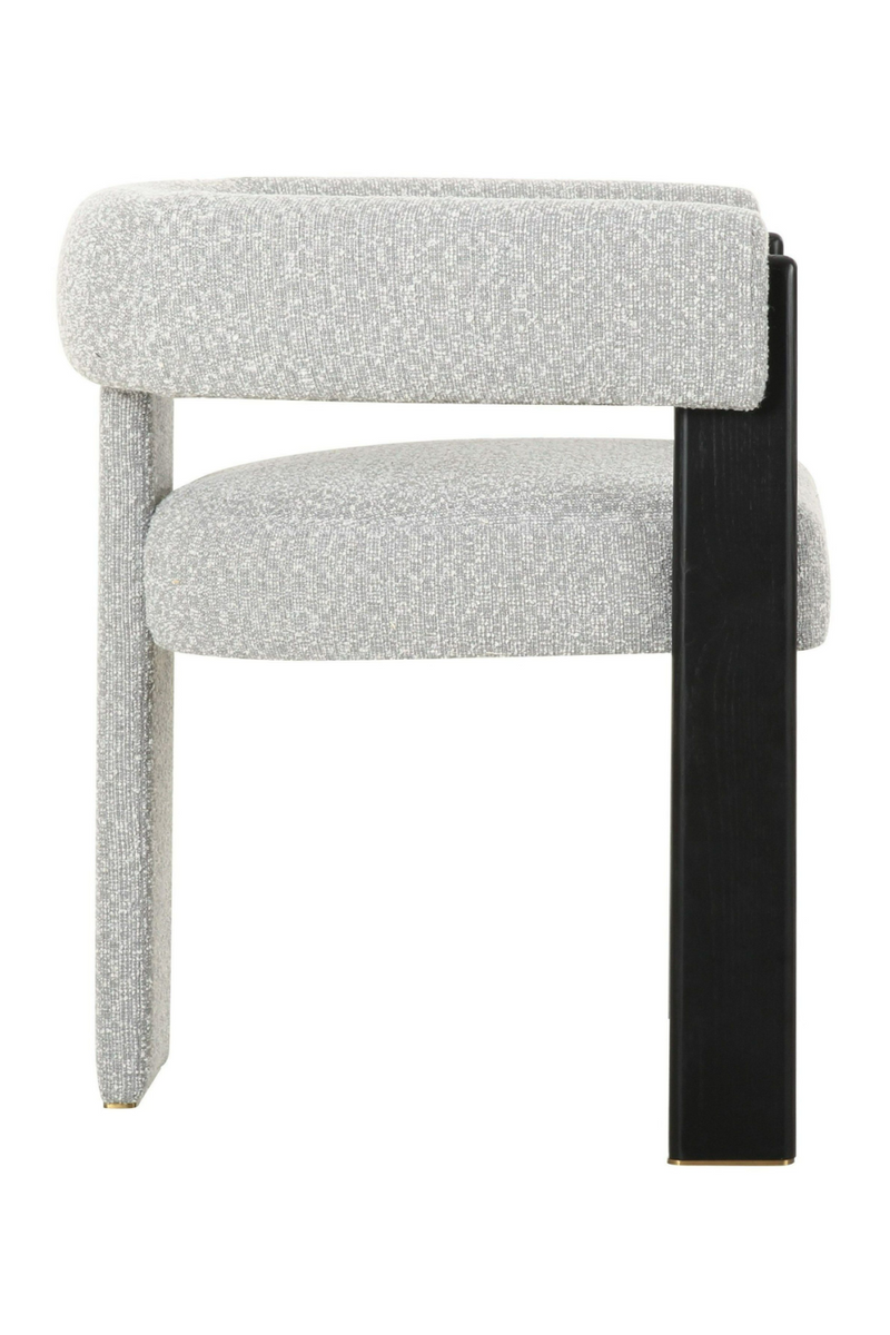 Gray Curved Dining Chair | OROA Modern Kenmare | Oroatrade.com
