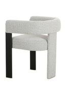 Gray Curved Dining Chair | OROA Modern Kenmare | Oroatrade.com