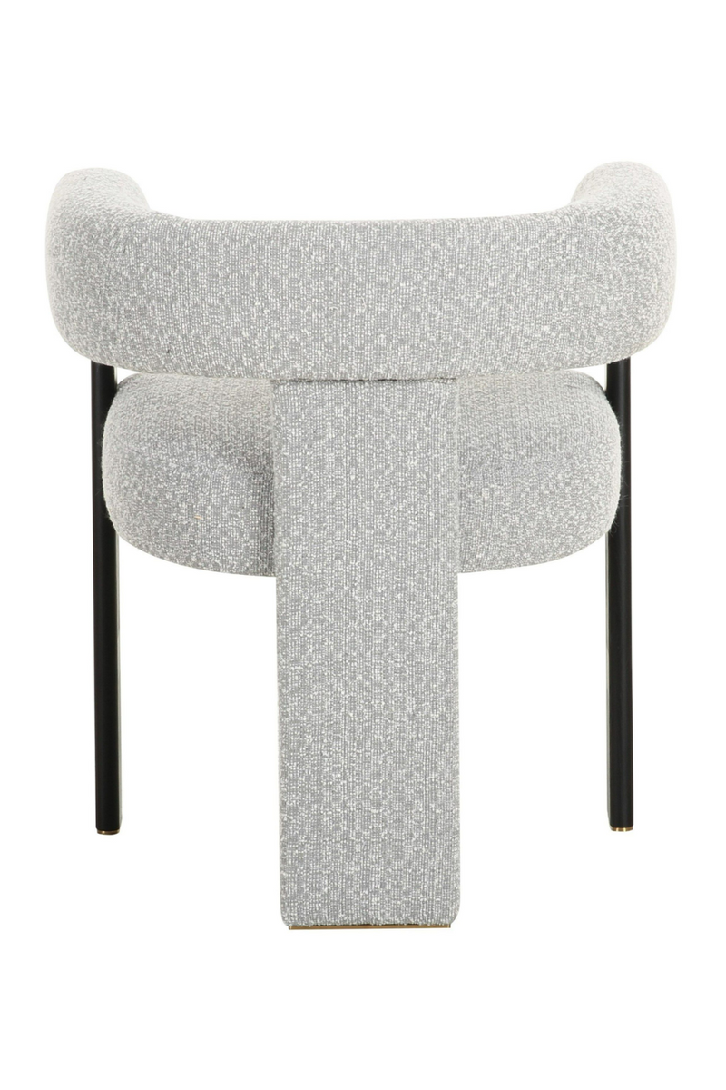 Gray Curved Dining Chair | OROA Modern Kenmare | Oroatrade.com
