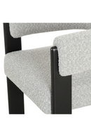 Gray Curved Dining Chair | OROA Modern Kenmare | Oroatrade.com