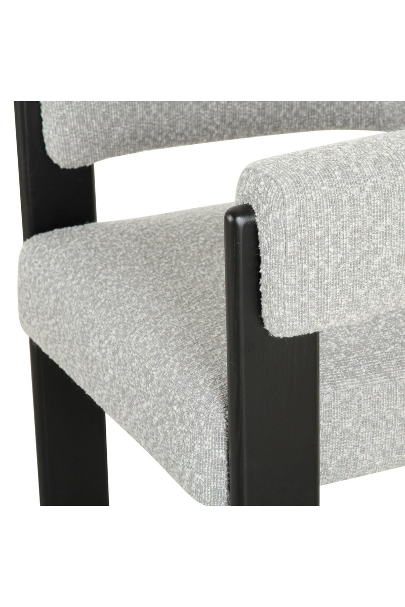 Gray Curved Dining Chair | OROA Modern Kenmare | Oroatrade.com