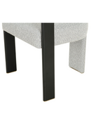 Gray Curved Dining Chair | OROA Modern Kenmare | Oroatrade.com