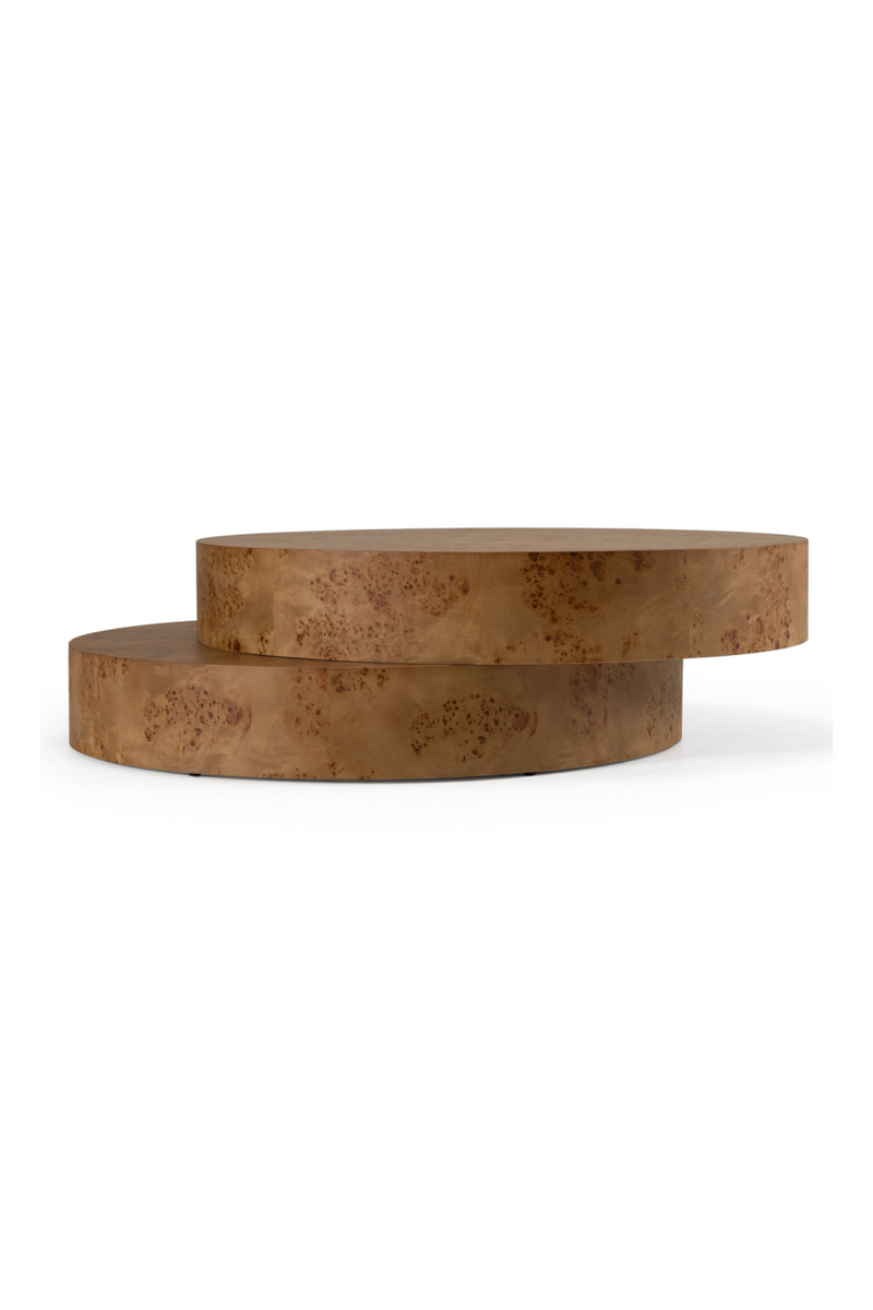 Burl Wood Coffee Table | OROA Modern Ely | Oroatrade.com