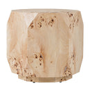 Mappa Burl End Table | OROA Modern July
