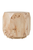 Mappa Burl End Table | OROA Modern July | Oroatrade.com