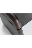 Solid Ash Glass End Table | OROA Modern Buxton | Oroatrade.com