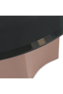 Black Glass Nesting Coffee Tables (2) | OROA Modern | Oroatrade.com