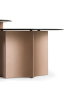 Black Glass Nesting Coffee Tables (2) | OROA Modern | Oroatrade.com