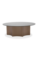 Black Glass Nesting Coffee Tables (2) | OROA Modern | Oroatrade.com