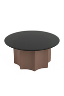 Black Glass Nesting Coffee Tables (2) | OROA Modern | Oroatrade.com