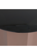Black Mirror Round End Table | OROA Modern Ingram | Oroatrade.com
