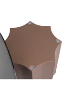 Black Mirror Round End Table | OROA Modern Ingram | Oroatrade.com