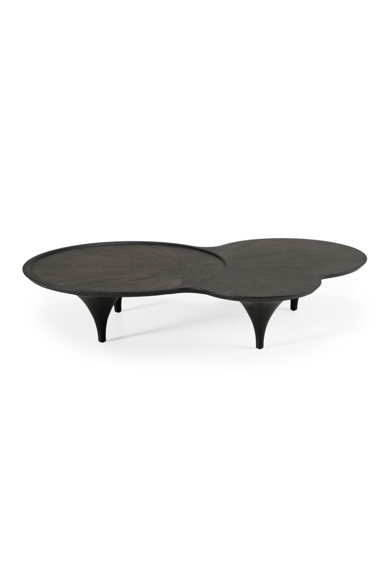 Free-Form Black Ash Coffee Table | OROA Modern Beulah | Oroatrade.com