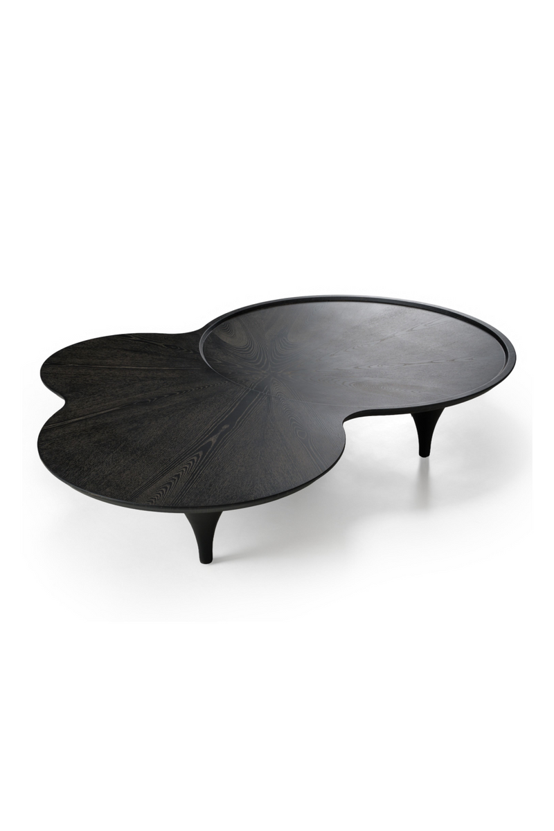 Free-Form Black Ash Coffee Table | OROA Modern Beulah | Oroatrade.com