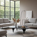 Free-Form Black Ash Coffee Table | OROA Modern Beulah | Oroatrade.com
