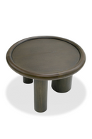 Brown Ash Round Nesting Tables (2) | OROA Modern Strauss | Oroatrade.com