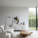 Free-form Wooden Nesting Tables (2) | OROA Modern Larch | Oroatrade.com