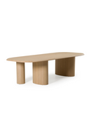 Ash Veneer Oval Dining Table | OROA Modern Summit | Oroatrade.com