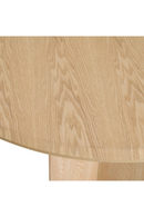 Natural Ash Round Dining Table | OROA Modern Masuda | Oroatrade.com