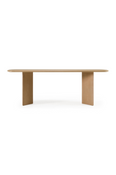 Natural Ash Rectangular Dining Table | OROA Modern Masuda | Oroatrade.com