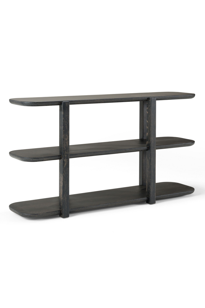 Brown Open-Back Bookshelf | OROA Modern Noah | Oroatrade.com