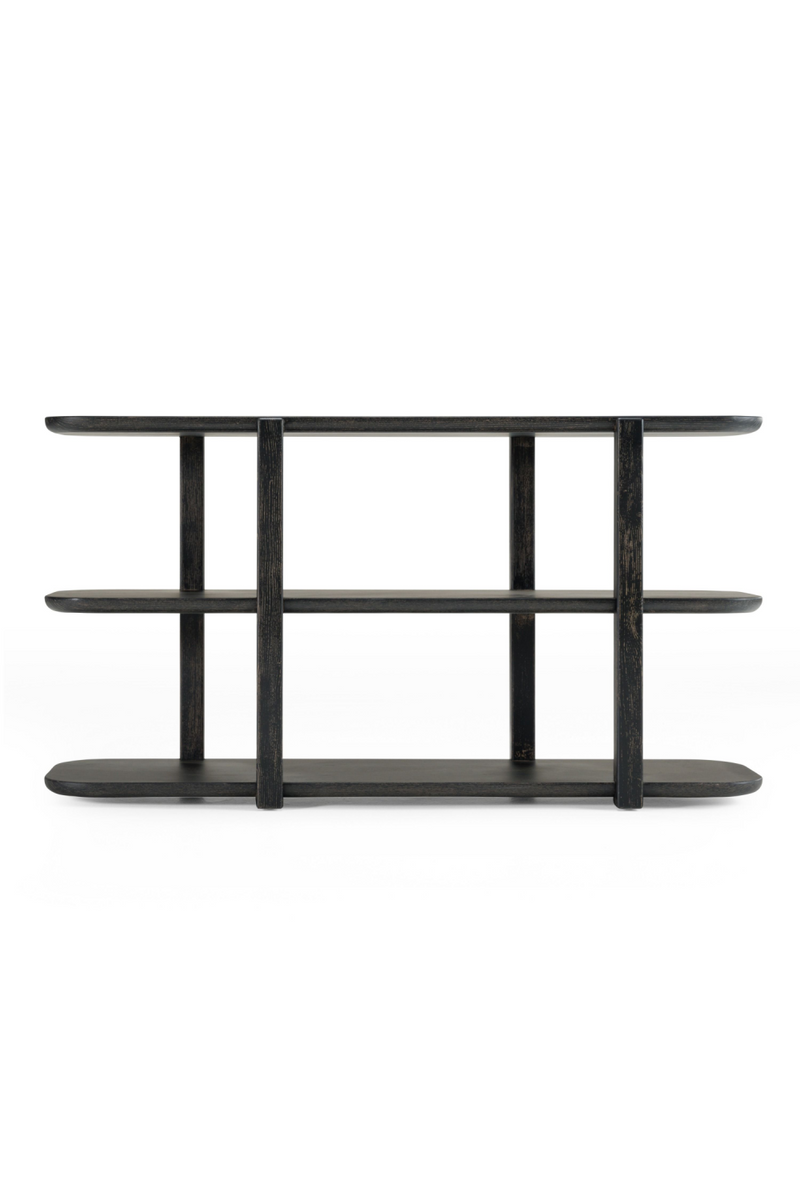 Brown Open-Back Bookshelf | OROA Modern Noah | Oroatrade.com