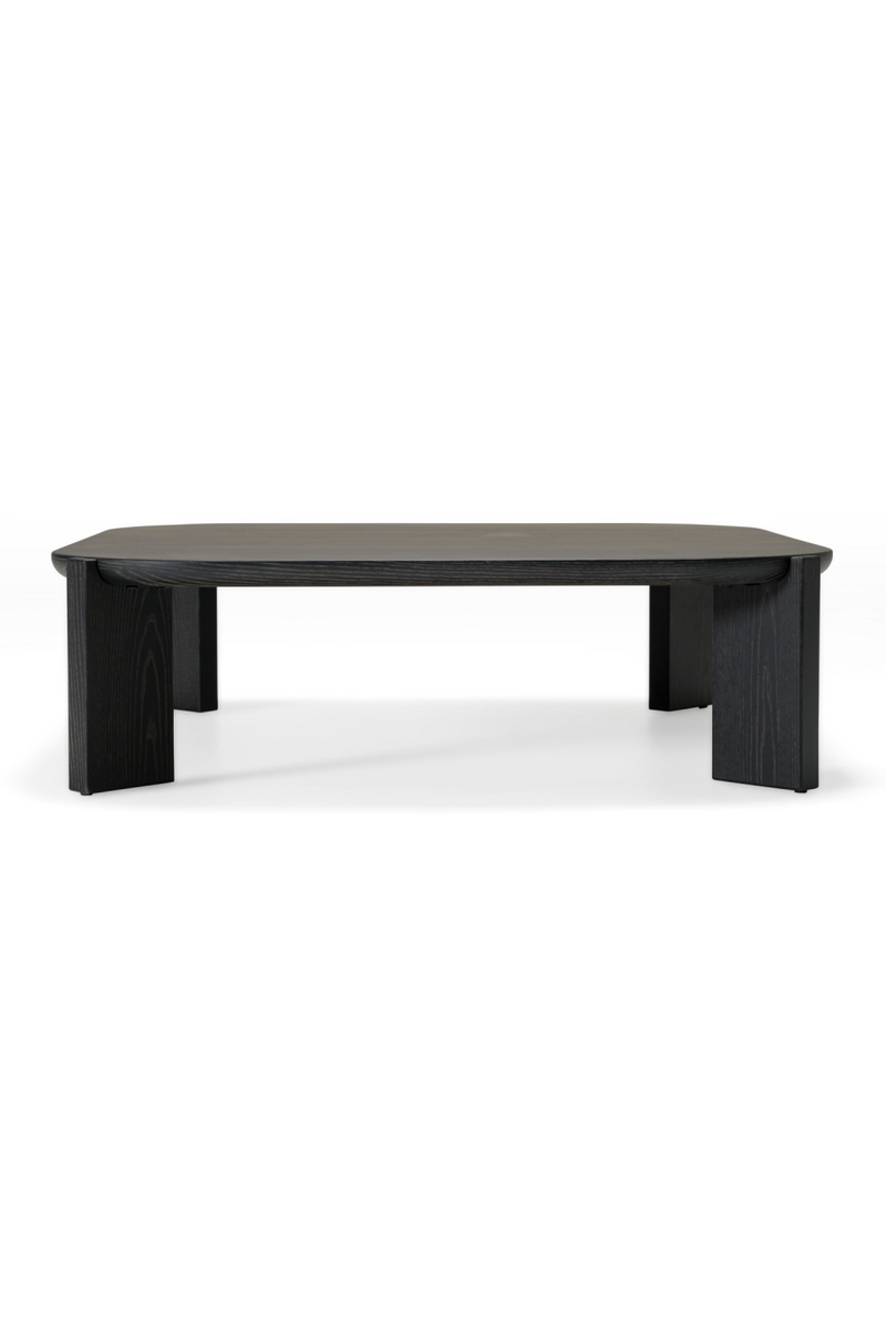 Brown Veneer Square Coffee Table | OROA Modern Noah | Oroatrade.com