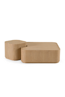 Natural Ash Nesting Coffee Tables (2) | OROA Modern Quillen | Oroatrade.com