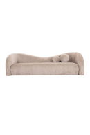 Wavy Back 4-Seater Sofa | OROA Modern Calico