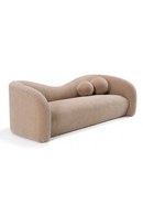 Wavy Back 4-Seater Sofa | OROA Modern Calico