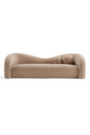 Wavy Back 4-Seater Sofa | OROA Modern Calico