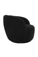 Black Rounded Accent Chair | OROA Modern Molina | Oroatrade.com