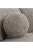 Curved Gray Sectional Sofa | OROA Modern Allis