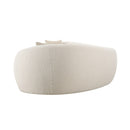 Curved White Sectional Sofa | OROA Modern Kilmer