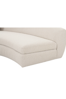 Curved White Sectional Sofa | OROA Modern Kilmer | Oroatrade.com