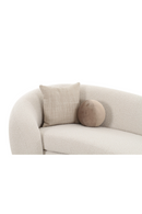 Curved White Sectional Sofa | OROA Modern Kilmer | Oroatrade.com