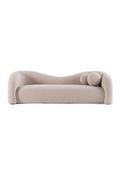 Wavy Back 4-Seater Sofa | OROA Modern Calico | Oroatrade.com